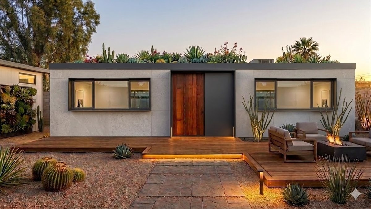 Modelo Luna casa modular moderna Homes 2 Go